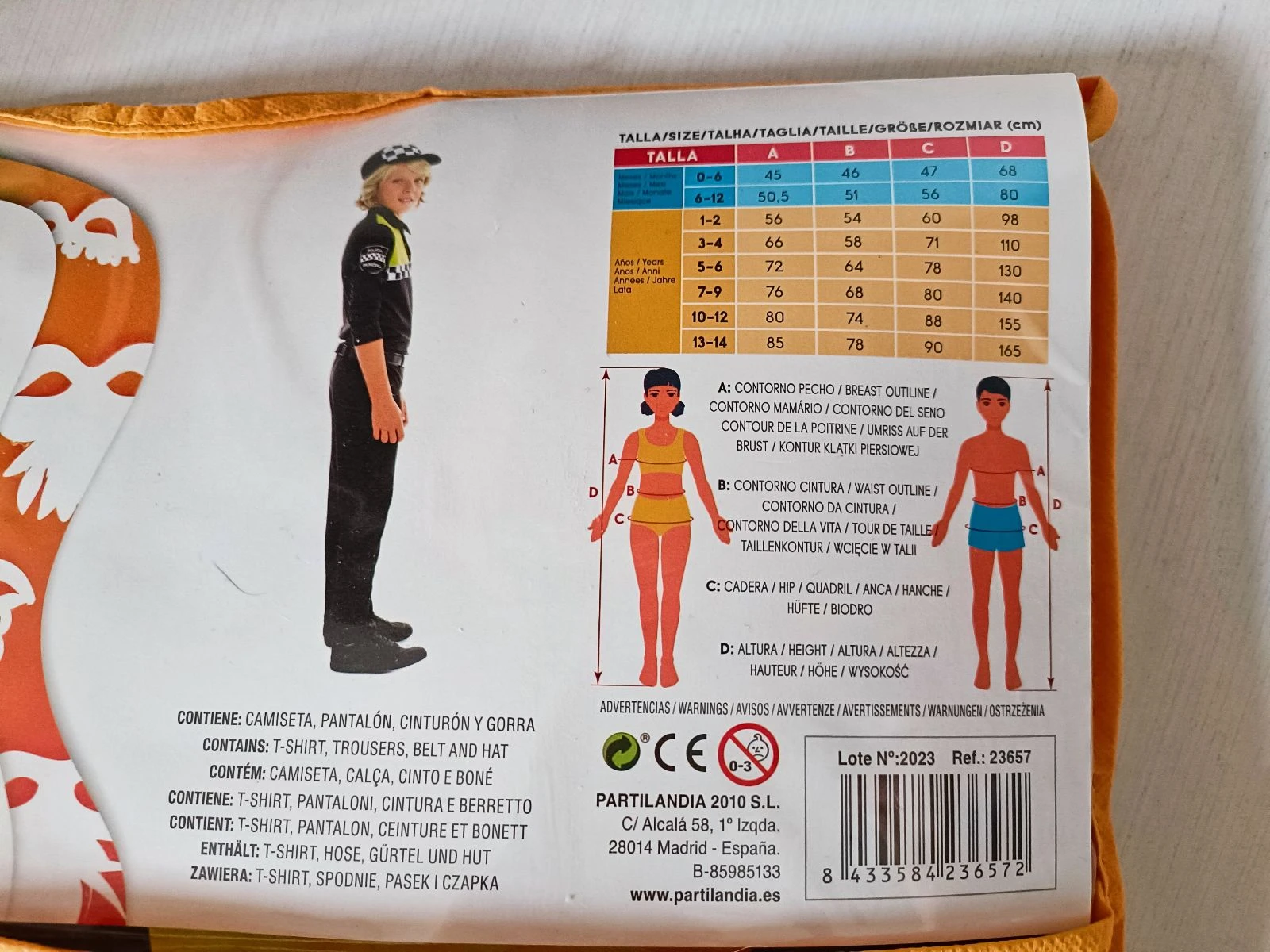 Costume de police – photo 3